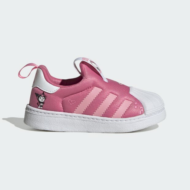 楽天オリジナルスショップジュニア ADIDAS ORIGINALS×HELLO KITTY AND FRIENDS SST 360 キッズ SST 360 KIDS nkx68　ピンクフュージョン×フットウェアホワイト　【adidas originals|アディダスオリジナルス】if3555