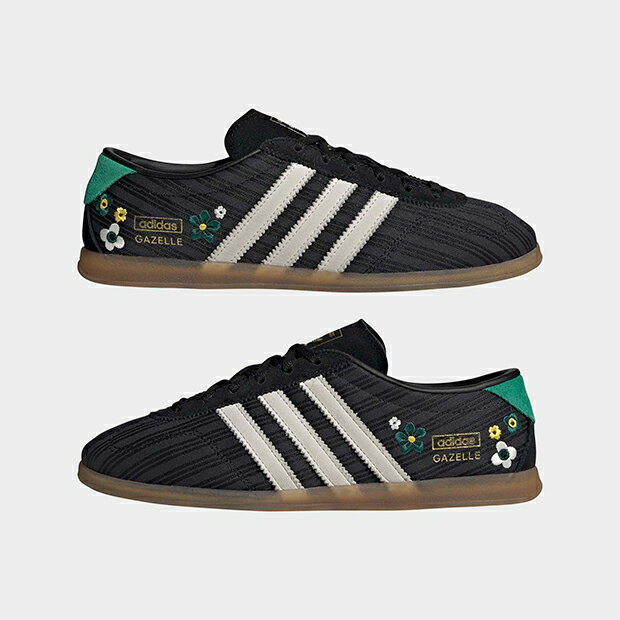 乐天商城 - 【5/9 23時〜5/19 10時までポイント20倍】レディース ガゼル ロープロファイル GAZELLE LO PRO ons50　コアブラック×オフホワイト　【adidas originals|アディダスオリジナルス】ih1890