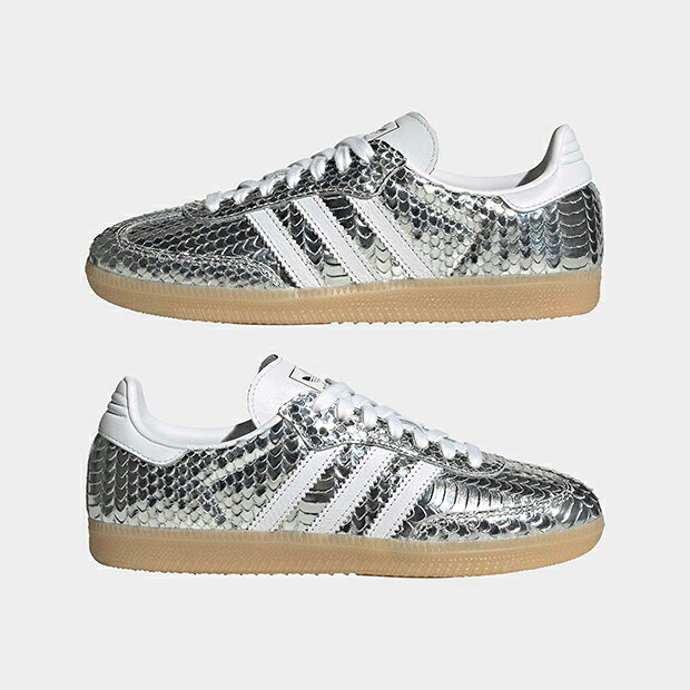 乐天商城 - レディース サンバ OG SAMBA OG oox08　シルバーメタリック×クラウドホワイト　【adidas originals|アディダスオリジナルス】ih9016