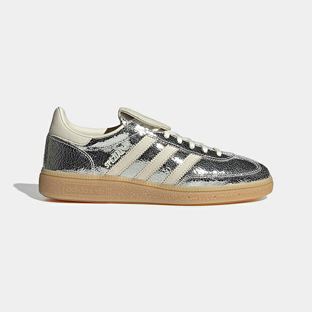 [4/15 23시 ~ 4/20 10시까지 포인트 20 배] 여성 핸드볼 스페티얼 LT HANDBALL SPEZIAL LT osj68 실버 메탈릭 × 크림 화이트 [adidas originals | 아디다스 오리지널스] kk4448