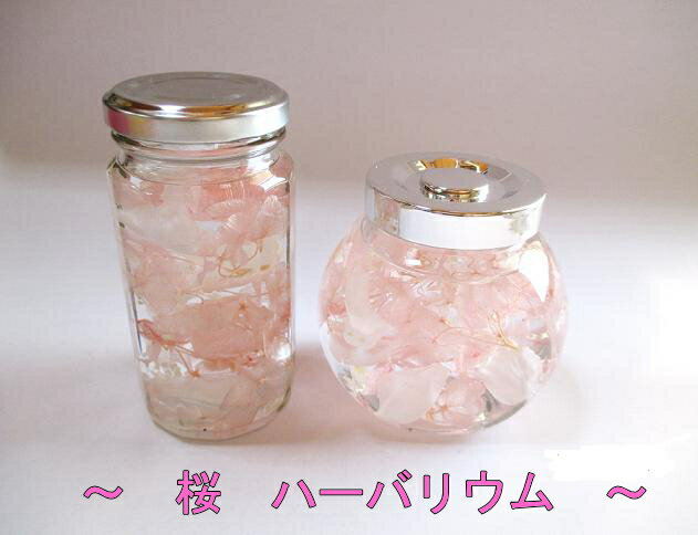 ペット用仏具 ハーバリウム ギフト 桜 桜色 桜カラー ペット 仏具 ペットのお供え アジサイ かすみそう プリザーブドフラワー プレゼント 退職祝い 送別 お見舞い