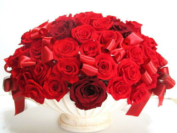 還暦祝い 母 プレゼント バラ60本 送料無料 豪華 薔薇 プロポーズ 結婚記念日 サプライズ 結婚祝い 花 プリザーブドフラワー 赤バラ 開店祝い フラワーギフト 誕生日プレゼント 女性 おしゃれ かわいい ギフト