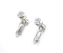 K18WG ダイヤモンド 0.50ct ホワイトゴールド イヤリング《送料無料!》(4)