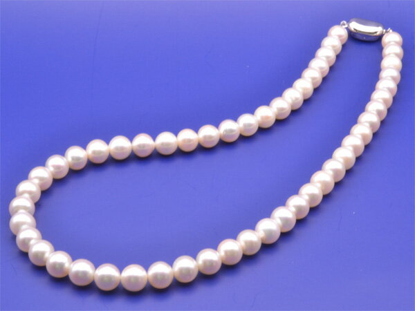 Heart - アコヤ真珠8.0mm〜8.5mm ネックレス《送料無料！》