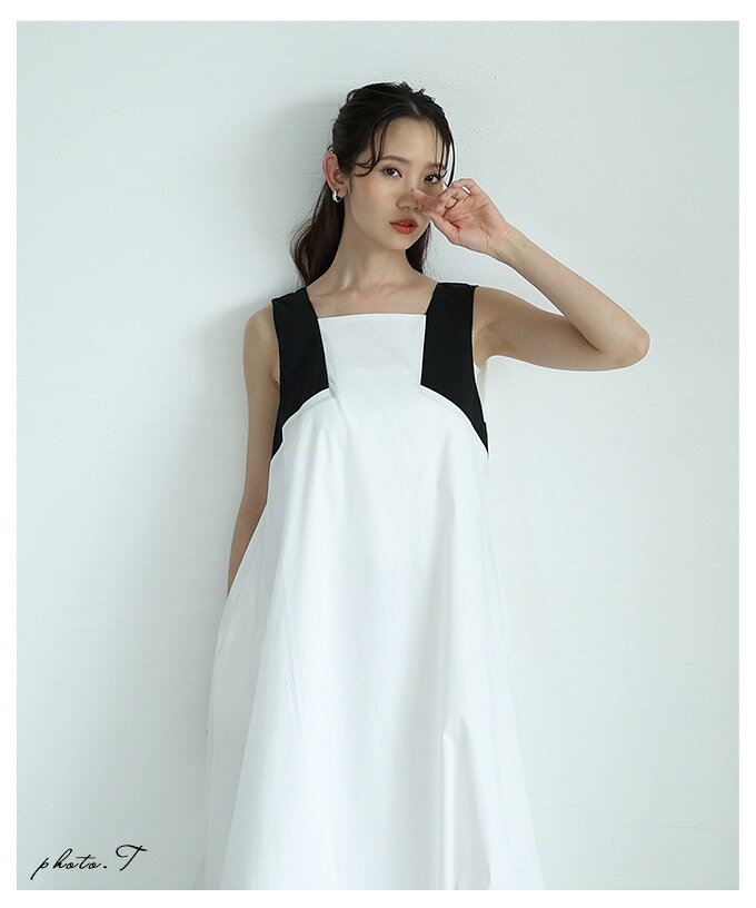 大人の個性をプラスするアクセントスリーブデザインのバルーンロングワンピース レディース ファッション 黒 夏 夏服 大人可愛い 20代 30代 40代 レディースファッション カジュアル 体型カバー おしゃれ きれいめ ママ サワアラモード sawaalamode 【6月18日20時販売新作】 a-la-mode-10014102 ALAMODE アラモード サンプル画像3