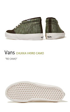 Vans CHUKKA V49RD CAMO/RD CAMO【バンズ】【チャッカブーツ】 シューズ