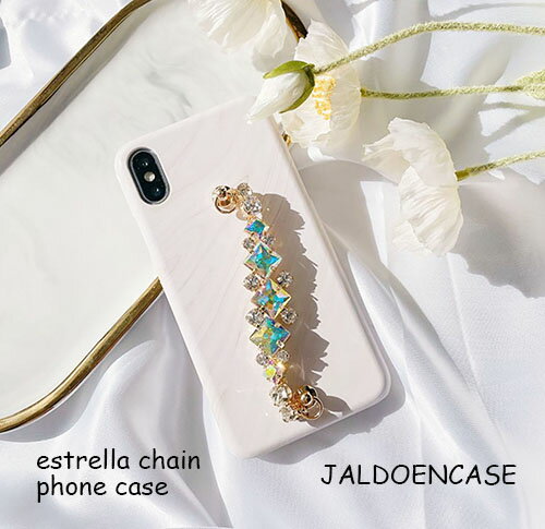 iPhone ケース JALDOENCASE estrella chain phone case お取り寄せ