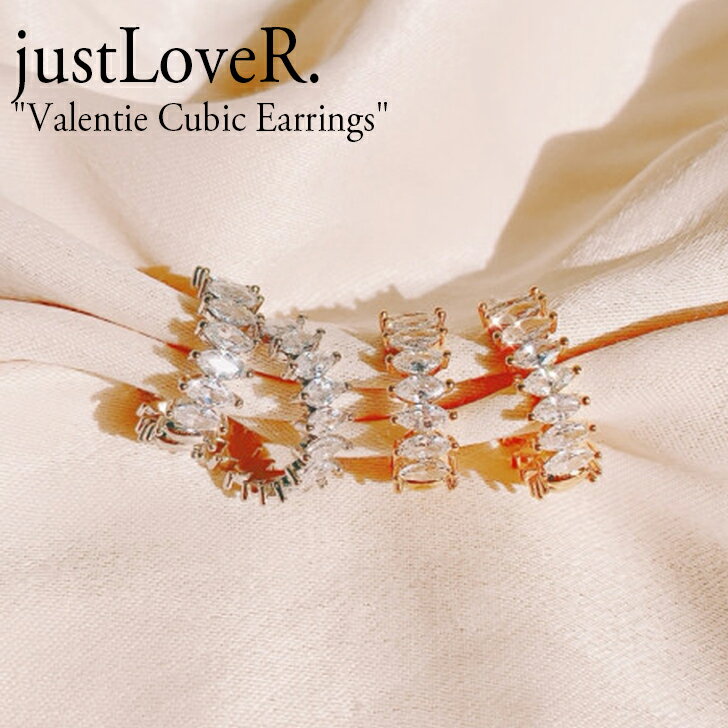 WXgo[ sAX justLoveR. fB[X Valentie Cubic Earrings oeB[ L[rbN COX SILVER Vo[ GOLD S[h ؍ANZT[ 5160587049 ACC