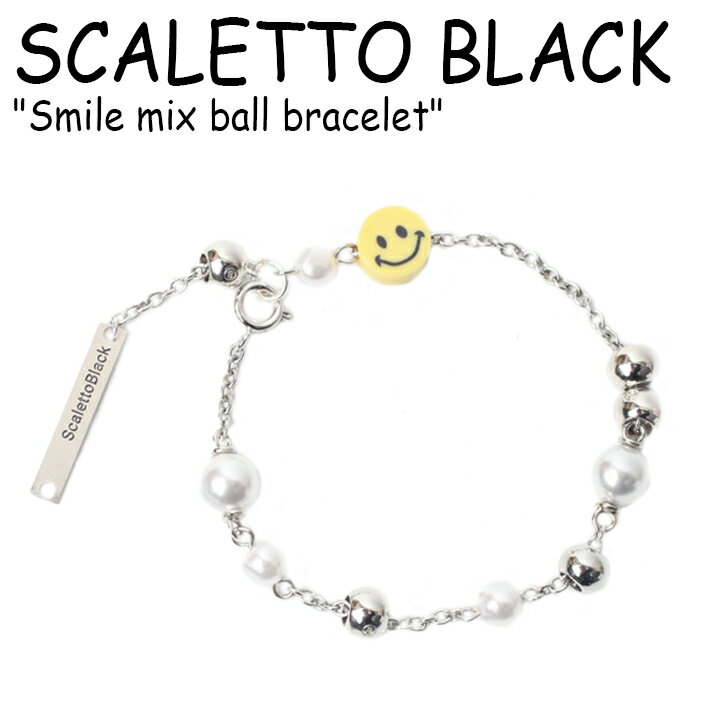 XJ[bgubN uXbg SCALETTO BLACK Y fB[X Smile mix ball bracelet X}C ~bNX {[ NONE m[ ؍ANZT[ SCB050 ACC