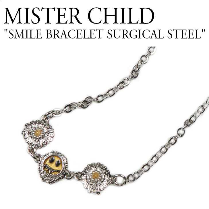 ~X^[`Ch uXbg MISTER CHILD Y fB[X SMILE BRACELET SURGICAL STEEL X}C uXbg T[WJ X`[ SILVER Vo[ ؍ANZT[ smlbrtsg ACC