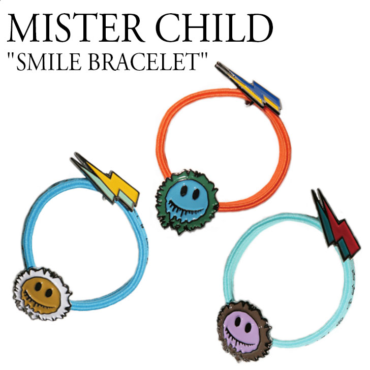 ~X^[`Ch uXbg MISTER CHILD Y fB[X SMILE BRACELET X}C uXbg YELLOW CG[ PINK sN BLUE u[ ؍ANZT[ smlbrt ACC