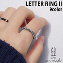 チェチャンナムメイド 指輪 リング ccnmade 正規販売店 メンズ レディース LETTER RING II レター リング 2 GREY WINE NAVY OLIVE MINT PURPLE GREEN RED MIX RED 韓国アクセサリー 1000000789 ACC