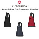 VICTORINOX ショルダーバッグ ビクトリノックス 正規品 アルトモントオリジナル デュアルコンパートメント モノスリング 軽量 大容量 7L 多機能 多収納 斜めがけ シンプル 大人 キャンプ テント 登山 釣り 全三色 ブラック ブルー レッド 606748/49/50 アウトドア OTTD