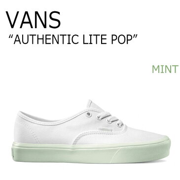 バンズ スニーカー VANS レディース AUTHENTIC LITE POP オーセンティック ライト ポップ MINT ミント VN0A2Z5JN5R シューズ