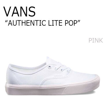 バンズ スニーカー VANS レディース AUTHENTIC LITE POP オーセンティック ライト ポップ PINK ピンク VN0A2Z5JN5Q シューズ