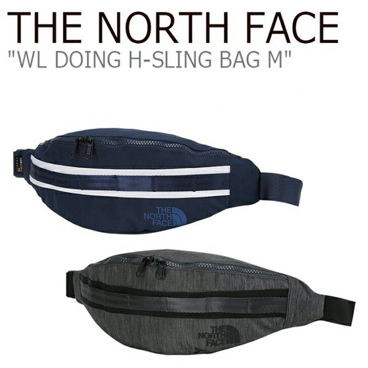 ノースフェイス ウエストポーチ THE NORTH FACE メンズ レディース WL DOING H-SLING BAG M ドゥーイング H-スリングバッグM NAVY CHARCOAL ネイビー チャコール NN2HJ08J/K バッグ 【中古】未使用品