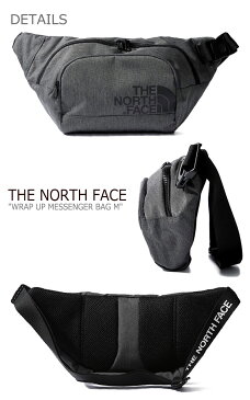 ノースフェイス ウエストポーチ THE NORTH FACE メンズ レディース WRAP UP MESSENGER BAG M ラップアップ メッセンジャーバッグM WHITE GRAY BLACK ホワイト グレー ブラック NN2PJ50J/K/L バッグ 【中古】未使用品