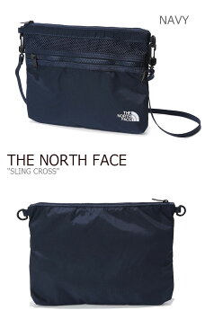 ノースフェイス サコッシュ THE NORTH FACE メンズ レディース SLING CROSS スリング クロス NAVY ネイビー SILVER シルバー NN2PK04A/B バッグ 【中古】未使用品