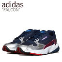 アディダス ファルコン スニーカー adidas メンズ レディース FALCON ダッドシューズ NAVY ネイビー CG6213 シューズ 【中古】未使用品