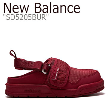 ニューバランス サンダル New Balance メンズ レディース CRV MULE CRVミュール Burgundy バーガンディー SD5205BUR NBRJ9S430D シューズ 【中古】未使用品