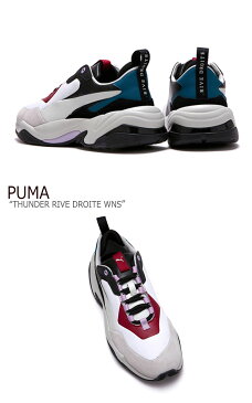 プーマ スニーカー PUMA メンズ レディース THUNDER RIVE DROITE WNS サンダー ライブ ドロイト ウーマン GREY GREEN グレー グリーン 36945202 FLPU9S1W18 シューズ 【中古】未使用品