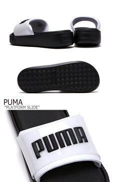 プーマ スリッパ PUMA メンズ レディース PLATFORM SLIDE プラットフォーム スライド WHITE PINK ホワイト ピンク FLPU9A1UX3 FLPU9S1W29 シューズ 【中古】未使用品