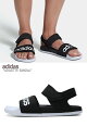 アディダス サンダル adidas メンズ レディース ADILETTE SANDAL アディレッタ サンダル BLACK WHITE ブラック ホワイト F35416 シューズ 【中古】未使用品 2