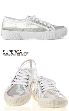 スペルガ スニーカー SUPERGA レディース 2750 TRANSPARENT PUW 2750 トランスペアレント PUW WHITE ホワイト S00DGM0 シューズ