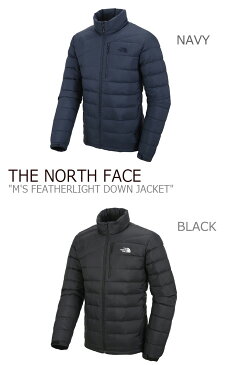 ノースフェイス ダウン THE NORTH FACE メンズ M'S FEATHERLIGHT DOWN JACKET フェザーライト ダウンジャケット INK インク BLACK ブラック NJ1DJ60A/B ウェア 【中古】未使用品