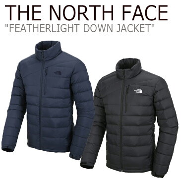 ノースフェイス ダウン THE NORTH FACE メンズ M'S FEATHERLIGHT DOWN JACKET フェザーライト ダウンジャケット INK インク BLACK ブラック NJ1DJ60A/B ウェア 【中古】未使用品