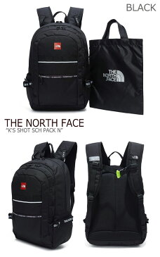 ノースフェイス バックパック THE NORTH FACE キッズ K'S SHOT SCH PACK N ショットスクールパック BLACK MINT LILAC ブラック ミント ライラック NM2DK50S/T/R バッグ 【中古】未使用品