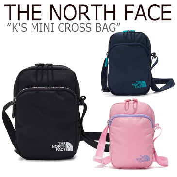 ノースフェイス ボディーバッグ THE NORTH FACE キッズ K'S MINI CROSS BAG ミニクロスバッグ NAVY BLACK PINK ネイビー ブラック ピンク NN2PK52R/S/T バッグ 【中古】未使用品