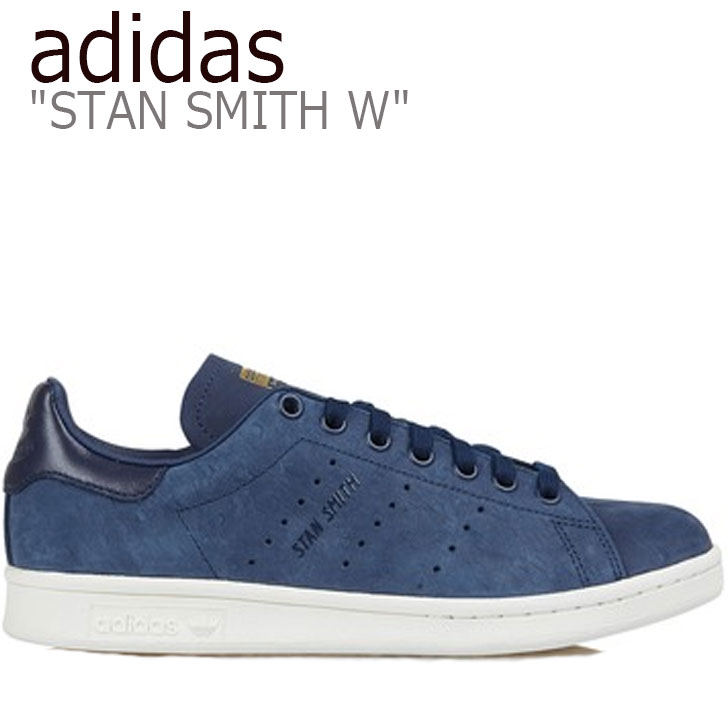 アディダス スタンスミス スニーカー adidas レディース STAN SMITH W スタン スミス NAVY ネイビー B41596 シューズ 【中古】未使用品