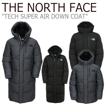 ノースフェイス ダウン THE NORTH FACE メンズ レディース TECH SUPER AIR DOWN COAT テック スーパー エア ダウンコート GREY グレー BLACK ブラック NC1DK53A/B ウェア 【中古】未使用品