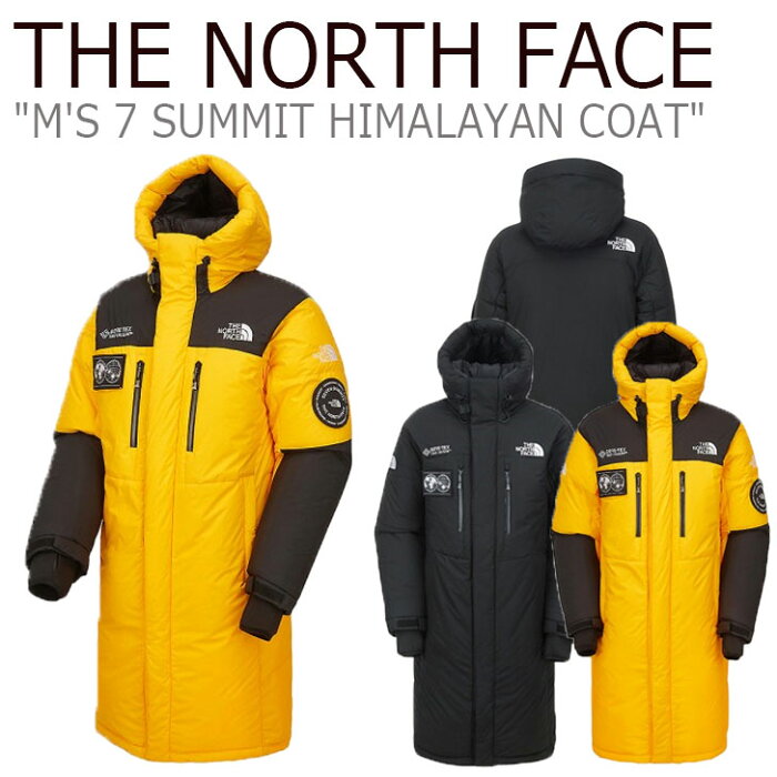 ノースフェイス ダウン THE NORTH FACE メンズ レディース M'S 7 SUMMIT HIMALAYAN COAT セブンサミット ヒマラヤン コート BLACK ブラック GOLD YELLOW ゴールド イエロー NC1DK71A/B ウェア 【中古】未使用品