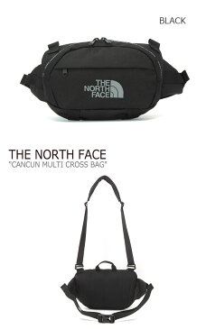 ノースフェイス クロスバッグ THE NORTH FACE メンズ レディース CANCUN MULTI CROSS BAG カンクン マルチクロスバッグ BLACK ブラック NN2PL11J バッグ 【中古】未使用品