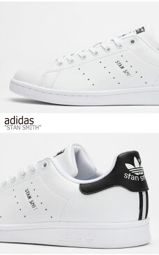 アディダス スタンスミス スニーカー adidas メンズ STAN SMITH スタン スミス WHITE ホワイト BLACK ブラック FV7875 シューズ 【中古】未使用品