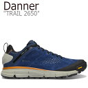 ダナー スニーカー DANNER メンズ TRAIL 2650 トレイル2650 DENIM BLUE デニム ブルー 61201 シューズ