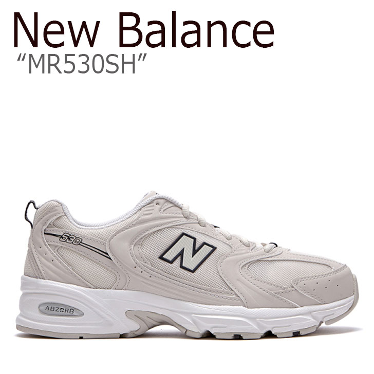 【即納有/国内発送】ニューバランス 530 スニーカー New Balance メンズ レディース MR530SH IVORY アイボリー FLNBCA4U63 NBPDAS176I シューズ【中古】未使用品