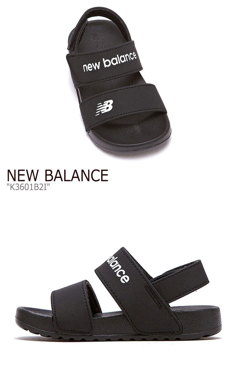 ニューバランス 3601 サンダル New Balance キッズ New Balance3601 BLACK ブラック K3601B2I FLNB9S2KI2 シューズ 【中古】未使用品