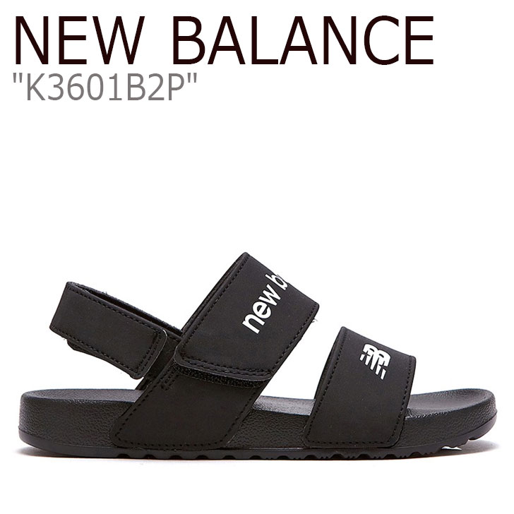 ニューバランス 3601 サンダル New Balance キッズ New Balance3601 BLACK ブラック K3601B2P FLNB9S2KP4 シューズ 【中古】未使用品