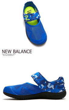 ニューバランス 208 サンダル New Balance キッズ KA 208 BUY New Balance208 BLUE ブルー KA208BUY FLNB8S2K12 シューズ 【中古】未使用品