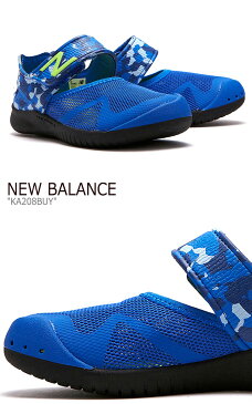 ニューバランス 208 サンダル New Balance キッズ KA 208 BUY New Balance208 BLUE ブルー KA208BUY FLNB8S2K12 シューズ 【中古】未使用品