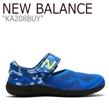 ニューバランス 208 サンダル New Balance キッズ KA 208 BUY New Balance208 BLUE ブルー KA208BUY FLNB8S2K12 シューズ 【中古】未使用品