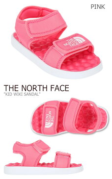 ノースフェイス スポーツサンダル THE NORTH FACE キッズ KID WIKI SANDAL ウィキ サンダル PINK ピンク NAVY ネイビー NS96J08A/B シューズ 【中古】未使用品