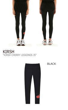 キルシー レギンス KIRSH レディース KIRSH CHERRY LEGGINGS JS キルシー チェリー レギンス BLACK ブラック JSKB08 ウェア