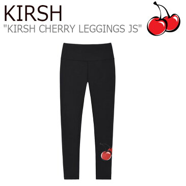 キルシー レギンス KIRSH レディース KIRSH CHERRY LEGGINGS JS キルシー チェリー レギンス BLACK ブラック JSKB08 ウェア