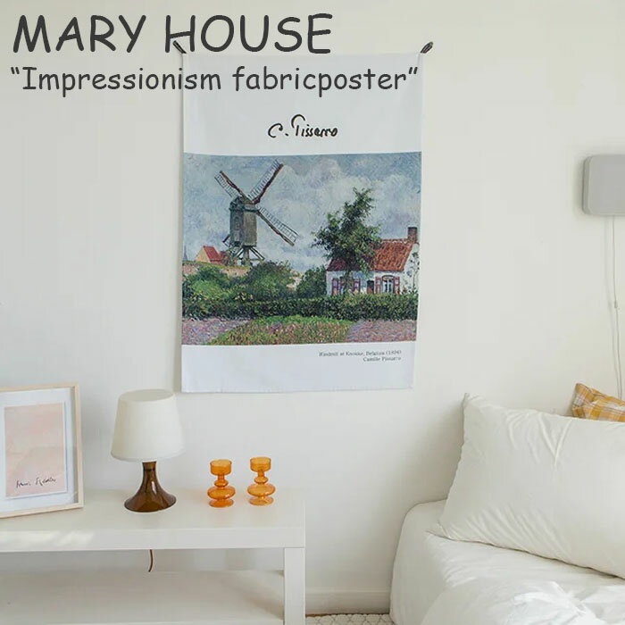 }[nEX ^yXg[ MARY HOUSE Impressionism fabricposter ێ` t@ubN|X^[ ؍G ACC