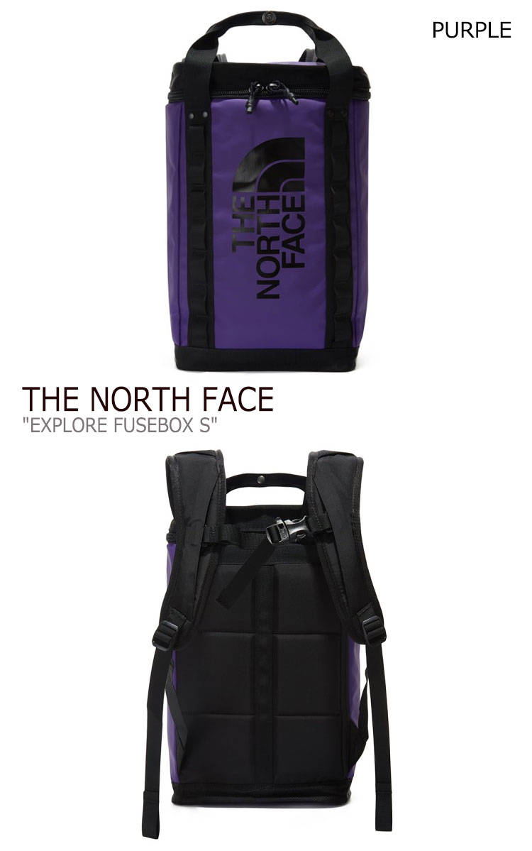 ノースフェイス バックパック THE NORTH FACE メンズ レディース EXPLORE FUSEBOX S エクスプロー ヒューズボックス BLACK ブラック PURPLE パープル GOLD ゴールド NM2DL73A/B/C バッグ 【中古】未使用品