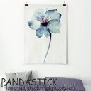 パンダスティック タペストリー PANDASTICK フラワー 水彩画 ファブリックポスター Flower watercolor fabric poster Lサイズ 韓国雑貨 おしゃれ 2248509 ACC